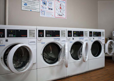 Laundry room at Creekside Apartments in Bensalem, PA