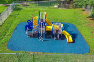Outdoor playground for the community at Creekside Apartments in Bensalem, PA