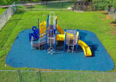 Outdoor playground for the community at Creekside Apartments in Bensalem, PA